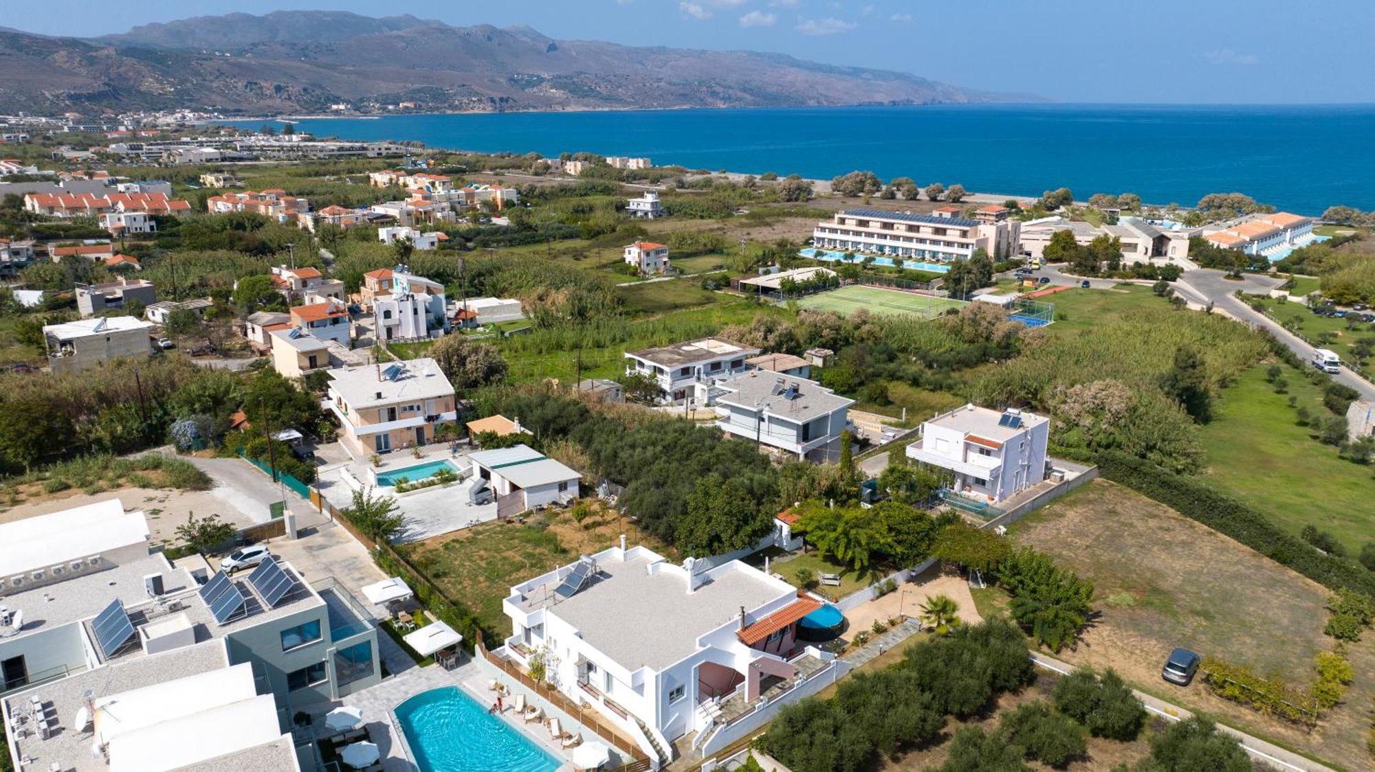 Villa Eleni 100M From The Sea Rapaniana Exterior photo