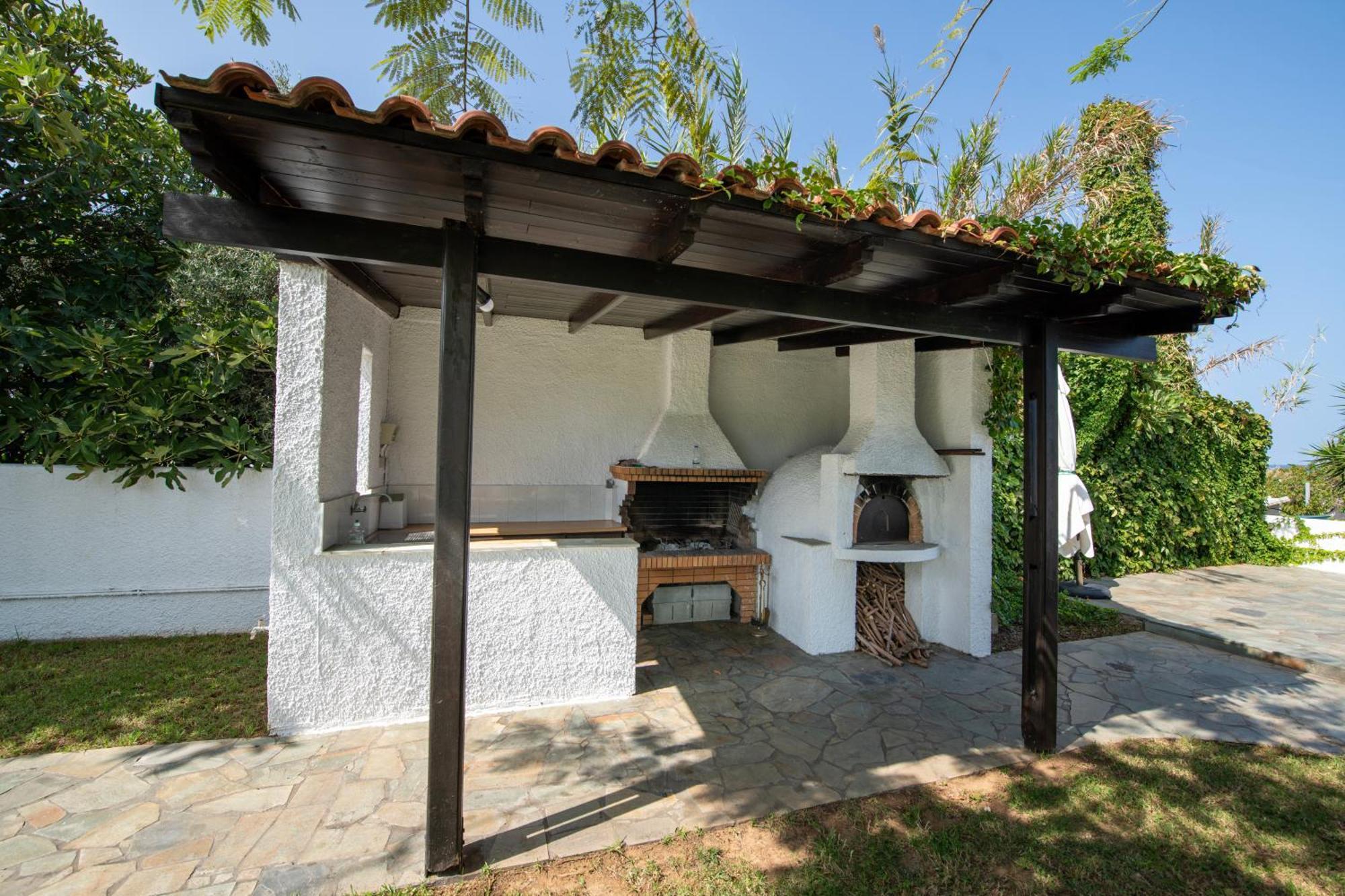 Villa Eleni 100M From The Sea Rapaniana Exterior photo