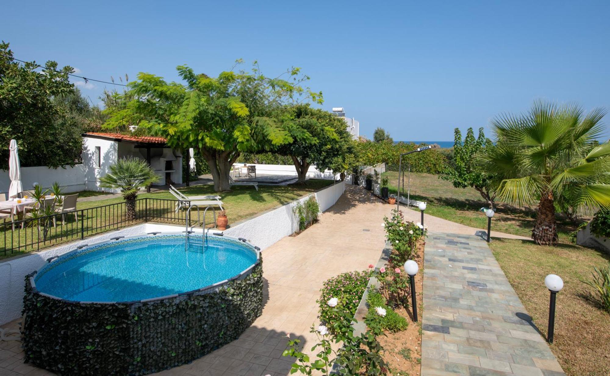 Villa Eleni 100M From The Sea Rapaniana Exterior photo