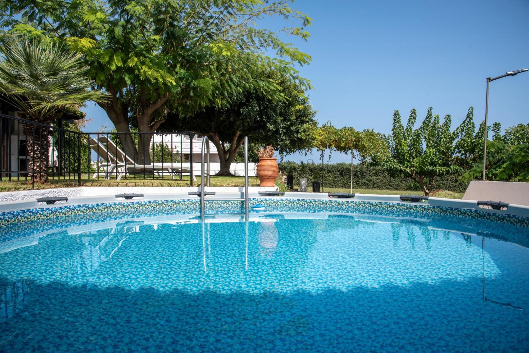 Villa Eleni 100M From The Sea Rapaniana Exterior photo